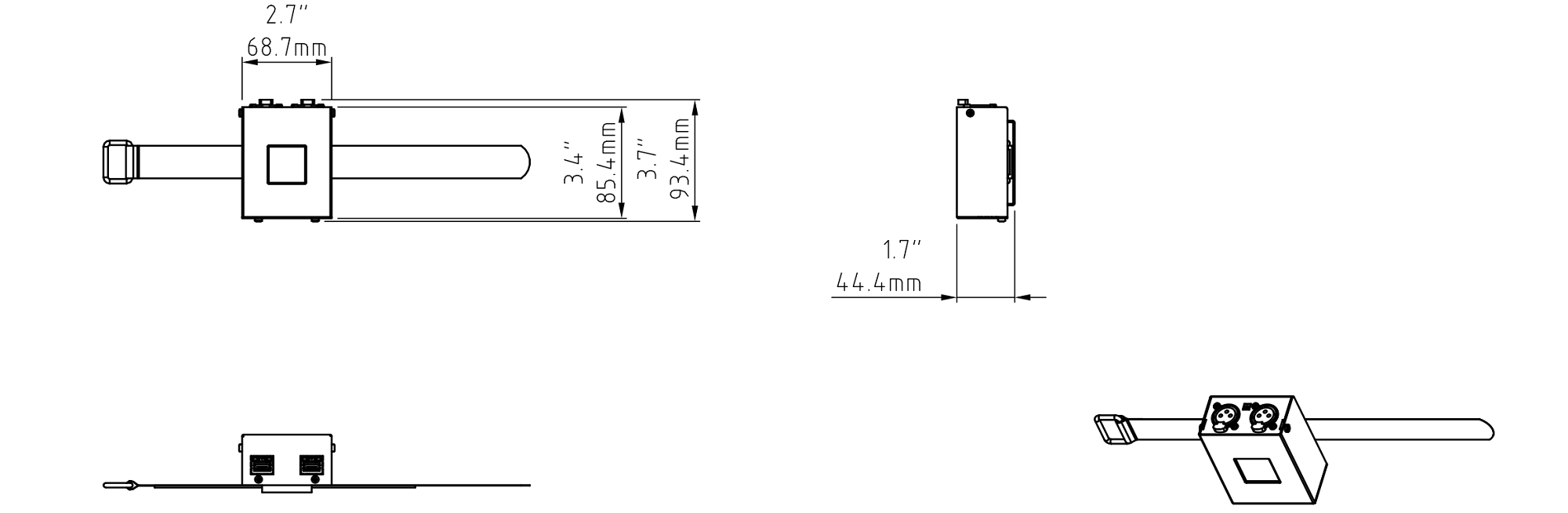 990522210024 TEKMAND NODE T2P Dimension drawings 2024.10.15_00