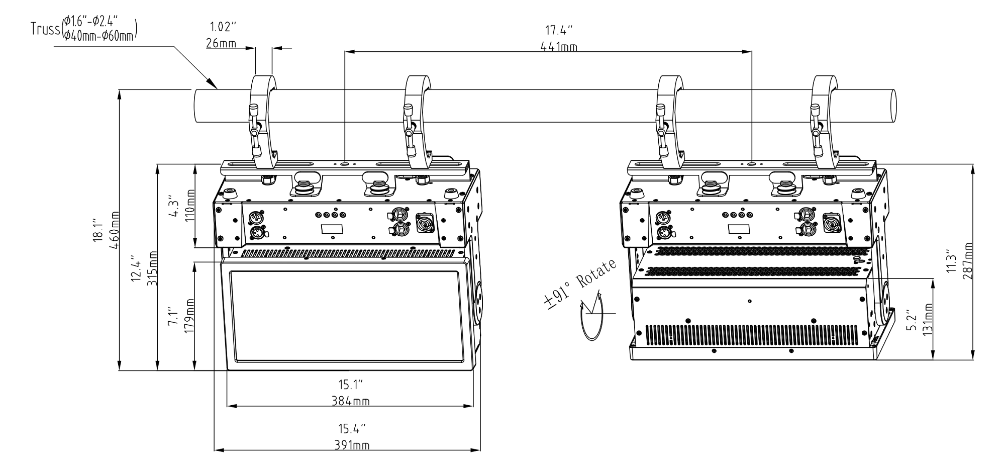 990730220033 FINE 1200C STROBE Dimension drawing 2024-10-16_00