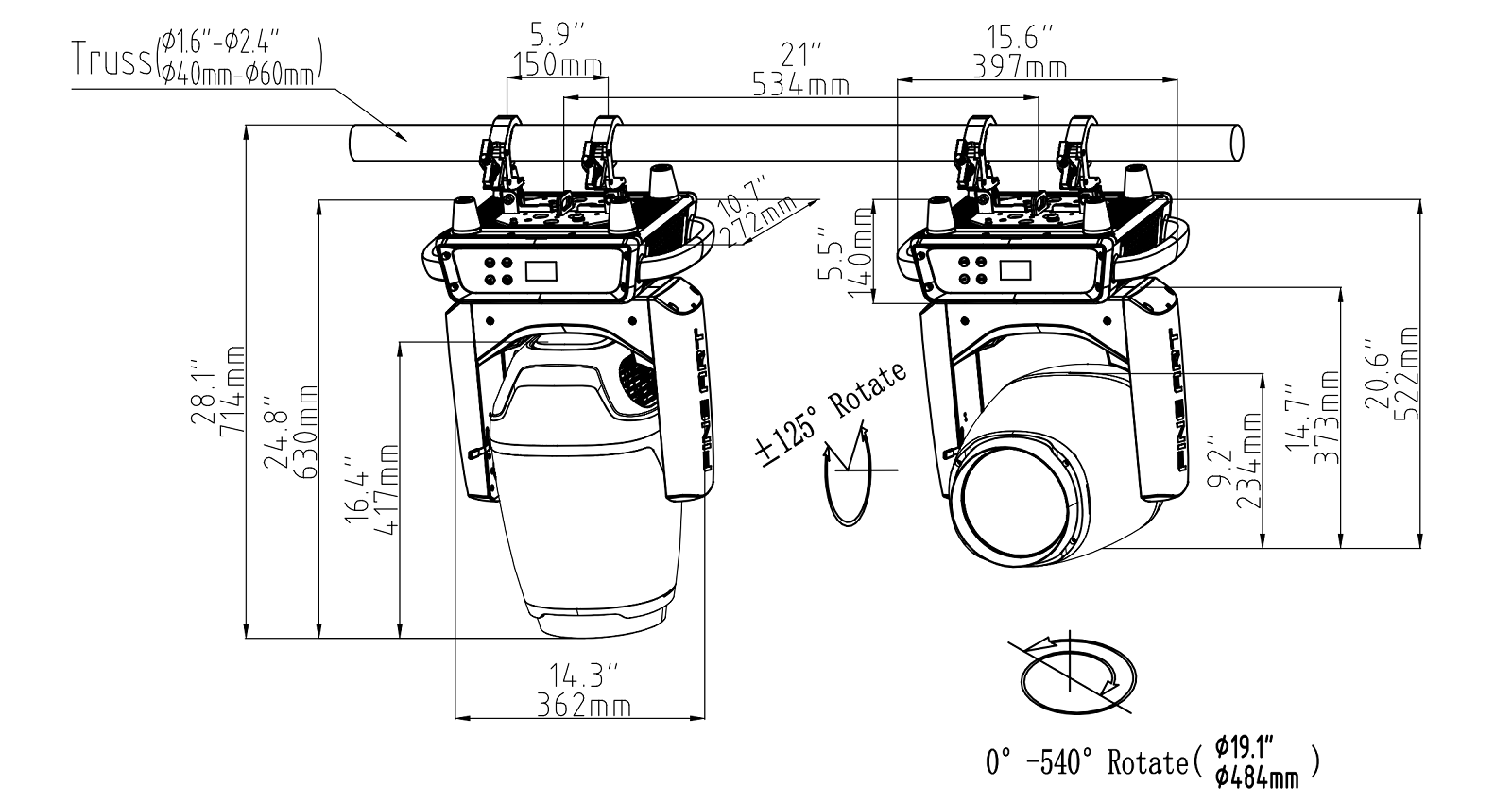 910901210006 FINE 100LS BEAM IP Dimension drawing2024-10-8_00