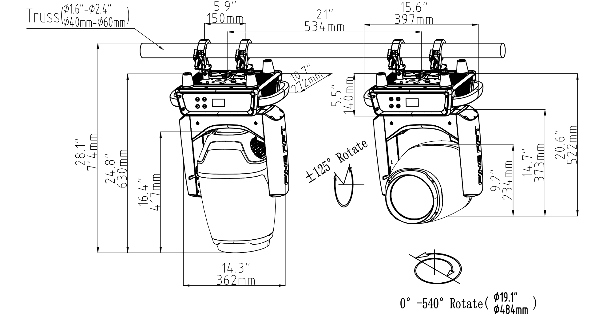 990397210191 FINE 420 BEAM IP Dimension drawing2024-10-14_00